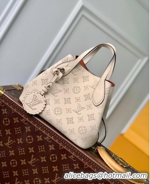 Promotional Louis Vuitton Blossom PM Tote Bag in Mahina Perforated Calfskin M21849 Beige 2023