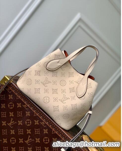 Promotional Louis Vuitton Blossom PM Tote Bag in Mahina Perforated Calfskin M21849 Beige 2023