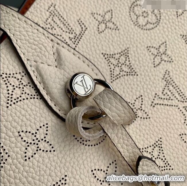 Promotional Louis Vuitton Blossom PM Tote Bag in Mahina Perforated Calfskin M21849 Beige 2023