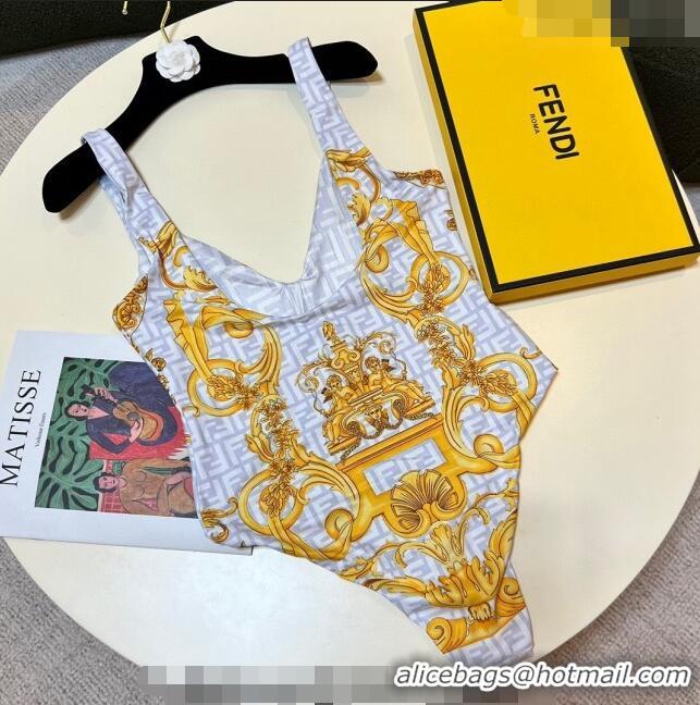 ​ Well Crafted Versace x Fendi Fendace Swimwear 0307 Grey 2023