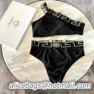 Buy Cheapest Versace Two Pieces Swimwear 0311 Black 2023