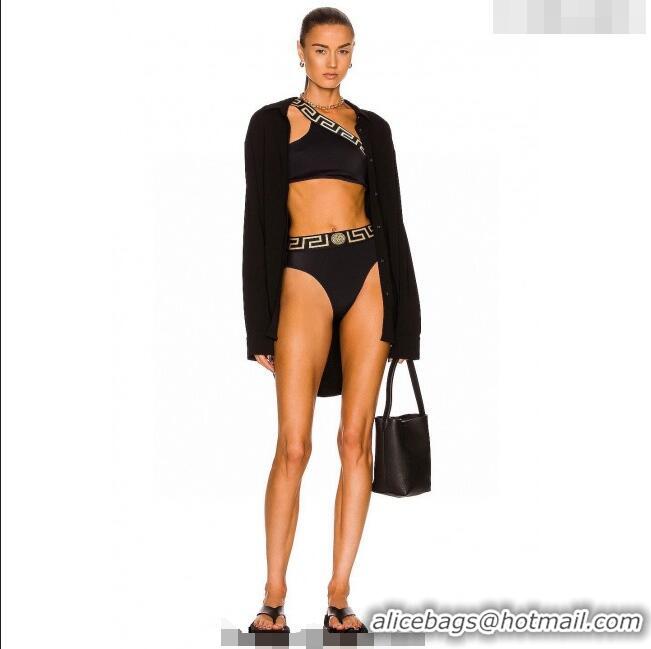 Buy Cheapest Versace Two Pieces Swimwear 0311 Black 2023