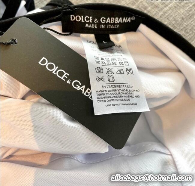 ​Inexpensive Dolce & Gabbana DG Swimwear 030774 Black/White 2023