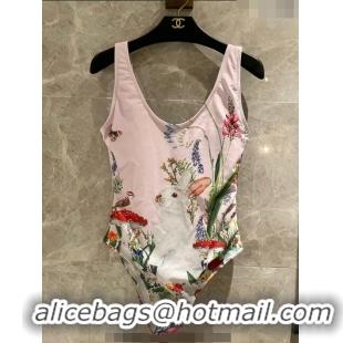 Original Cheap Dolce & Gabbana DG Rabbit One Piece Swimwear 0307 2023