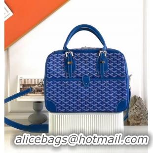 Promotional Cheap Goyard Ambassade Bag Small Briefcase G2389 Light Blue