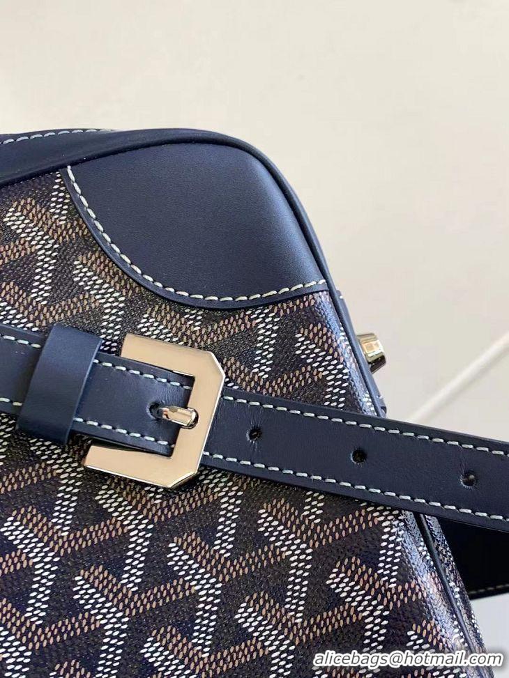 Top Design Goyard Ambassade Bag Small Briefcase G2389 Navy Blue