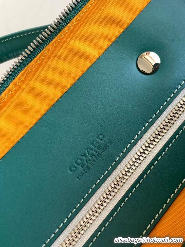 Promotional Goyard Ambassade Bag Small Briefcase G2389 Green