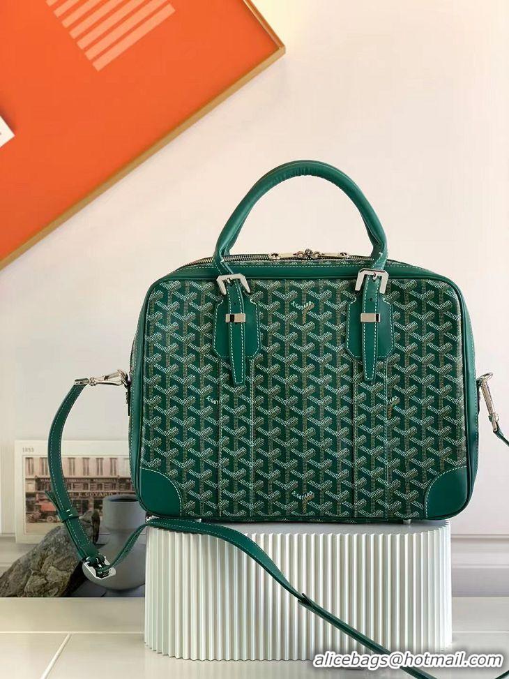 Promotional Goyard Ambassade Bag Small Briefcase G2389 Green