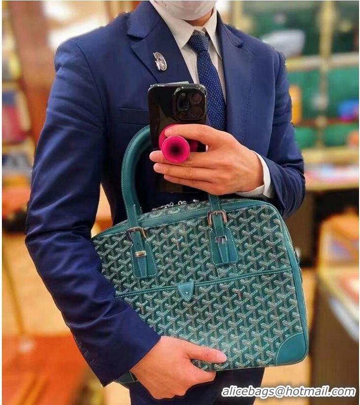 Promotional Goyard Ambassade Bag Small Briefcase G2389 Green