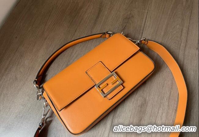 Reasonable Price Tiffany & Co. x Fendi Baguette Medium Bag in FD1629 Brown Smooth Leather 2023