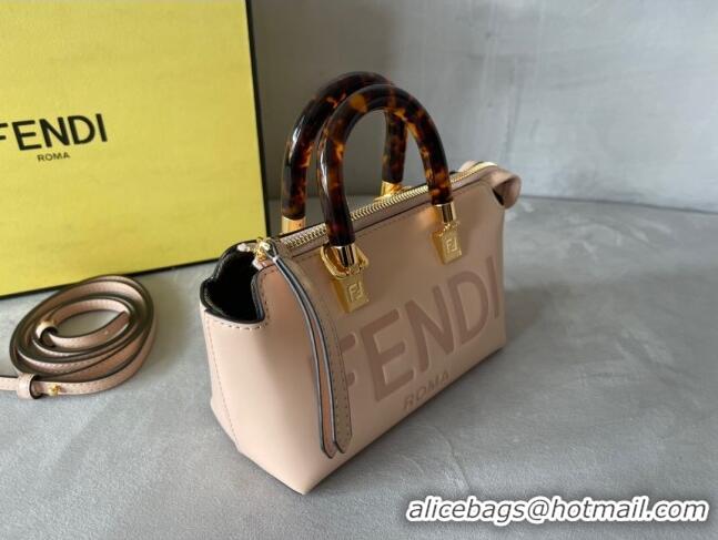 Promotional Fendi By The Way Leather Mini Boston Bag FD1645 Pink 2023