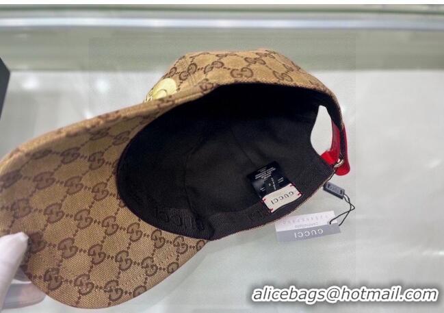 Shop Grade The North Face x Gucci Baseball Hat 0105 Brown 2023