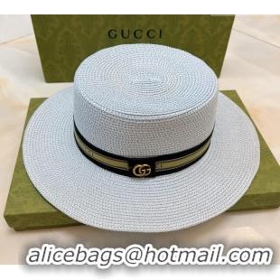 Reasonable Price Gucci Straw Hat G021658 Light Purple 2023