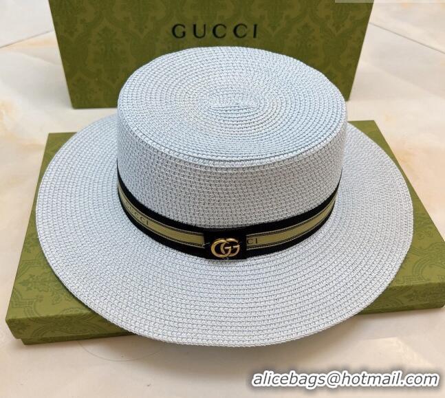 Reasonable Price Gucci Straw Hat G021658 Light Purple 2023