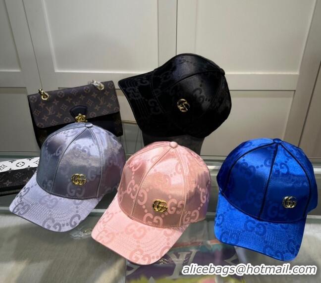 Traditional Discount Gucci GG Basball Hat 0307101 Blue 2023