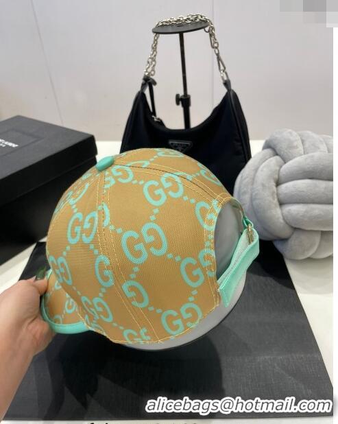 Market Sells Gucci GG Baseball Hat 0307102 Brown/Green 2023