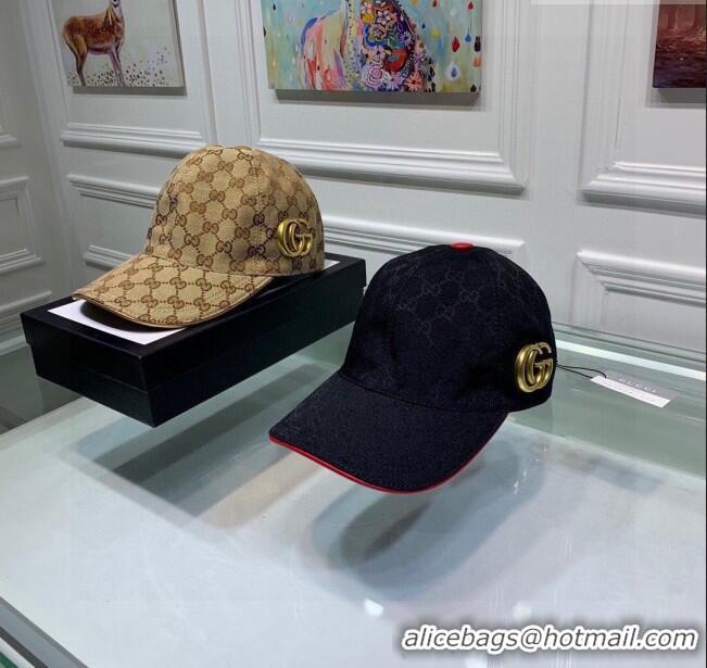 Fashion Discount Gucci GG Baseball Hat G31734 Brown 2023