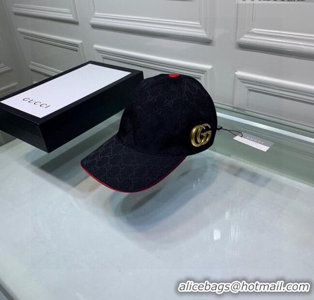 Good Looking Gucci GG Baseball Hat G31735 Black 2023