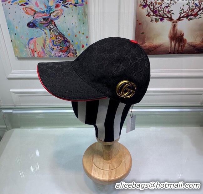 Good Looking Gucci GG Baseball Hat G31735 Black 2023