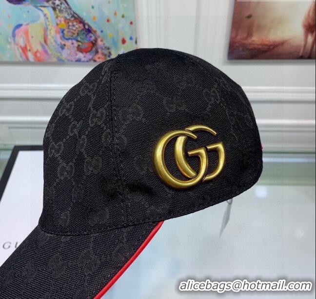 Good Looking Gucci GG Baseball Hat G31735 Black 2023