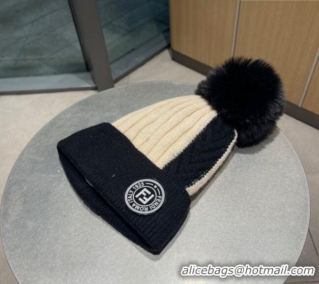 Buy Promotional Fendi Knit Hat F0105 Black 2023