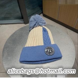 New Design Fendi Knit Hat F0105 Blue 2023