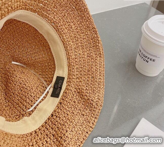 Classic Specials Chanel Straw Bucket Hat with Bow 013105 2023