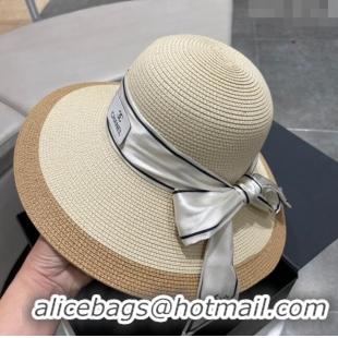 Inexpensive Discount Chanel Straw Hat CH22702 Beige 2023