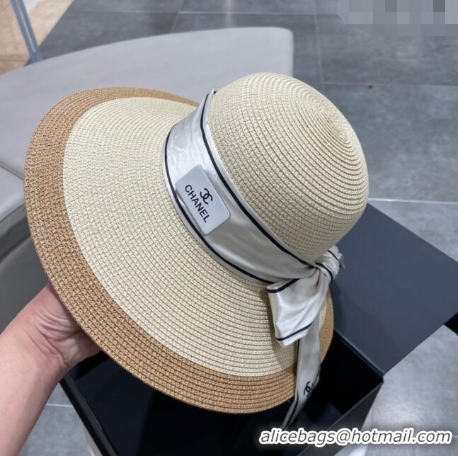 Inexpensive Discount Chanel Straw Hat CH22702 Beige 2023