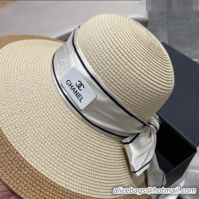 Inexpensive Discount Chanel Straw Hat CH22702 Beige 2023