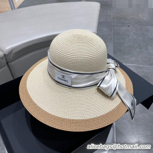 Inexpensive Discount Chanel Straw Hat CH22702 Beige 2023