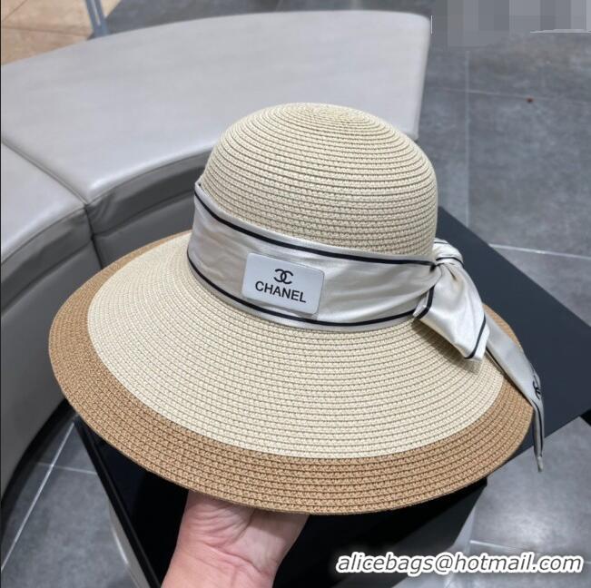 Inexpensive Discount Chanel Straw Hat CH22702 Beige 2023