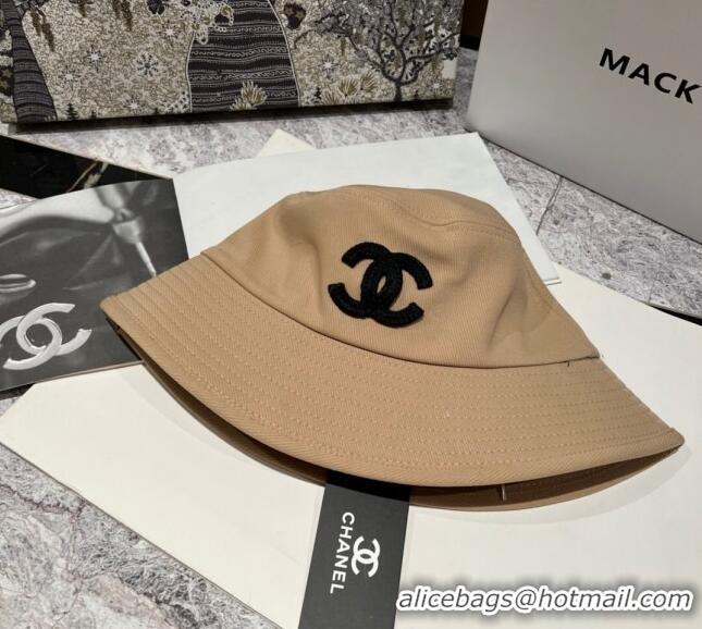 Particularly Recommended Chanel Canvas Bucket Hat 030788 Beige 2023