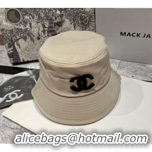 Popular Style Chanel Canvas Bucket Hat 030788 Grey 2023