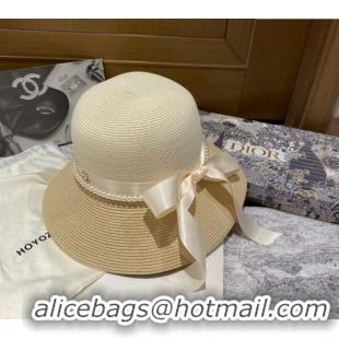 Original Cheap Chanel Straw Hat 030795 2023