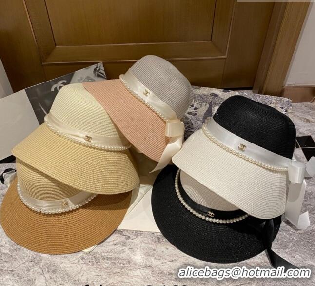 Original Cheap Chanel Straw Hat 030795 2023