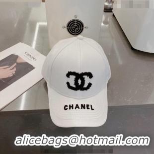 Top Grade Chanel Baseball Hat 030819 White 2023