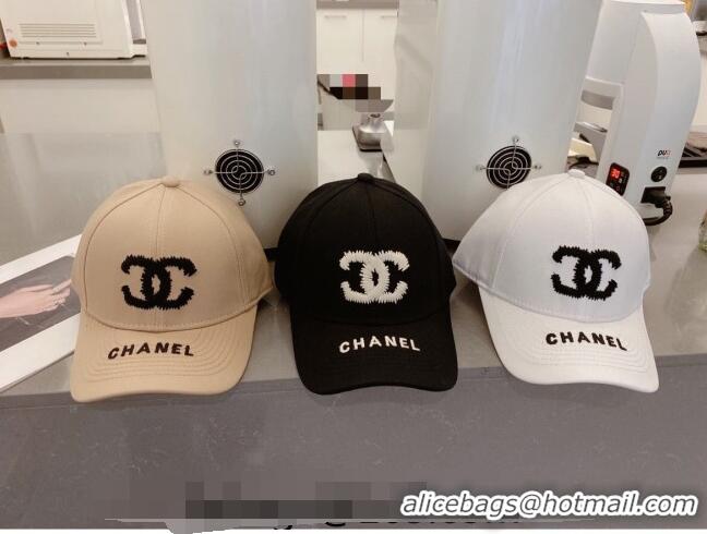 Top Grade Chanel Baseball Hat 030819 White 2023