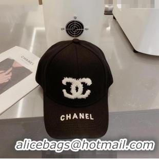 Reasonable Price Chanel Baseball Hat C030819 Black 2023