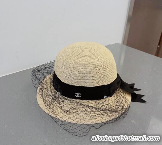 Good Taste Chanel Straw Hat with Mesh CH0311 2023