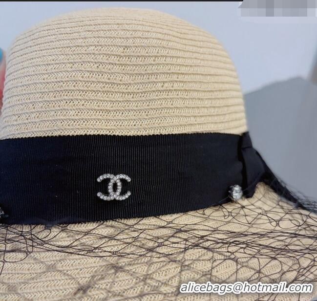 Good Taste Chanel Straw Hat with Mesh CH0311 2023