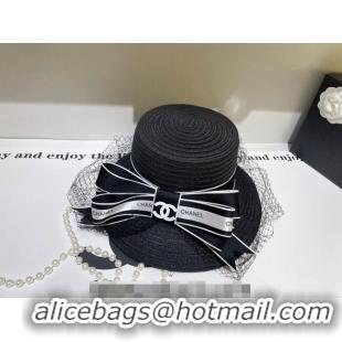 Famous Brand Chanel Bucket Hat 031154 Black 2023