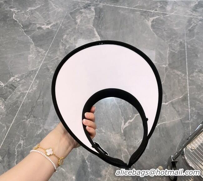 Reasonable Price Chanel CC Visor Hat CH0311 White 2023