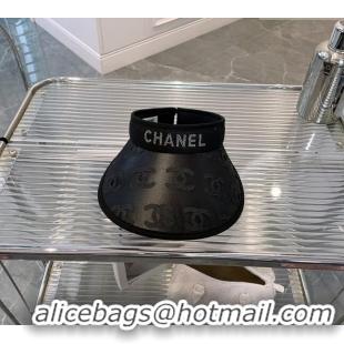 Unique Style Chanel CC Visor Hat CH0311 Black 2023