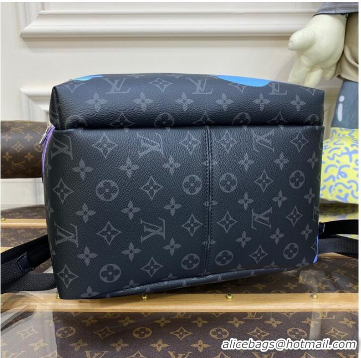 Promotional Louis Vuitton Monogram Eclipse canvasDiscovery Backpack M21429