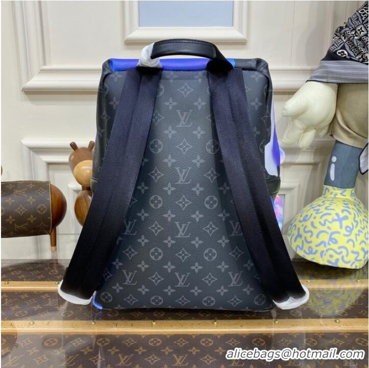 Promotional Louis Vuitton Monogram Eclipse canvasDiscovery Backpack M21429