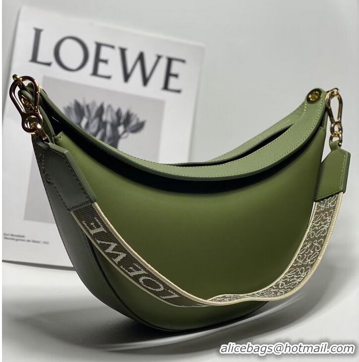 Reasonable Price Loewe Original Shoulder Handbag LE30210 Green