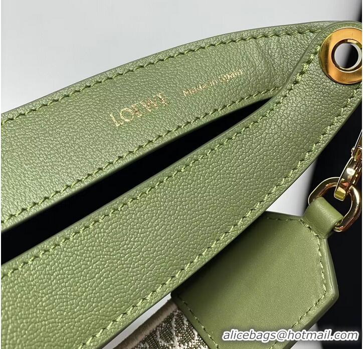 Reasonable Price Loewe Original Shoulder Handbag LE30210 Green