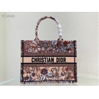 Traditional Specials MEDIUM DIOR BOOK TOTE Embroidery M1296Z-30