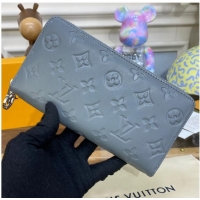 Inexpensive Louis Vuitton ZIPPY WALLET M81510 Anthracite Gray